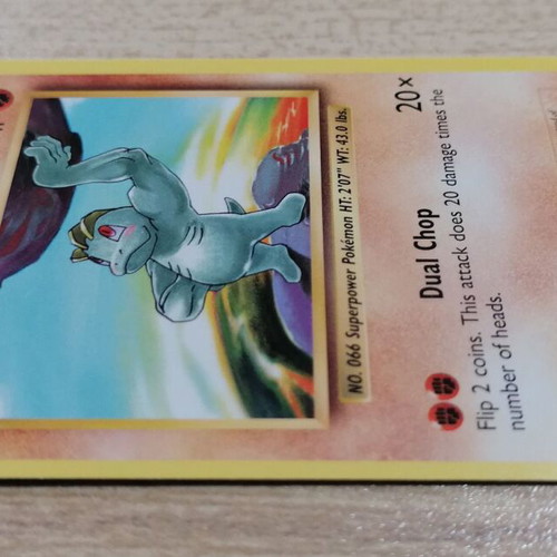 Pokémon Machop Evolutions 2016 card new