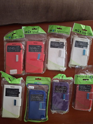 Notebook cases new, assorted colors, bulk pack