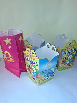 McDonald's Happy Meal Smurfs 2000 collectible set new, 4 pieces