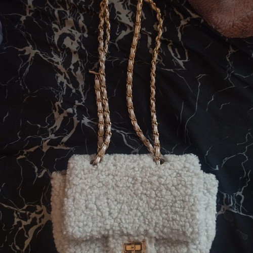 Bag with braided strap, new
