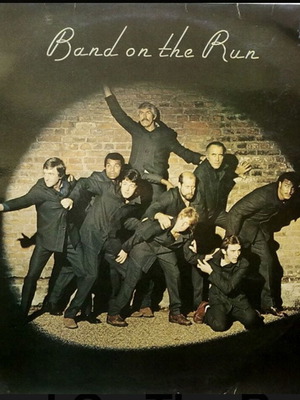 Band On The Run Wings vinyl LP album used 1973