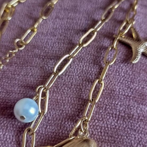 Stainless steel necklace new