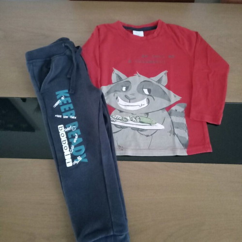 Boboli seasonal shirt set for 3-year-old boy like new