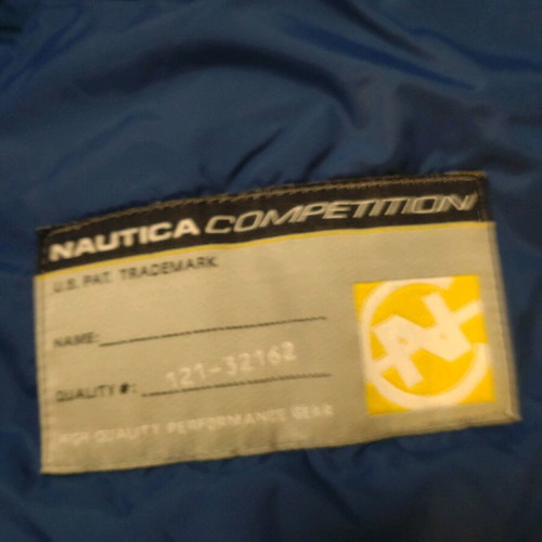 Nautica men's puffer jacket used, size M