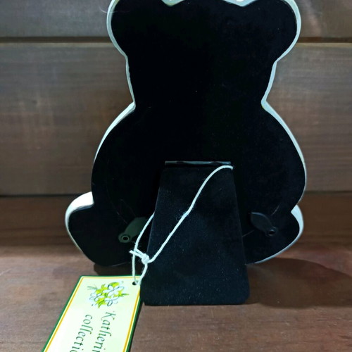 Catherine's Collection bear photo frame new with enamel and crystals