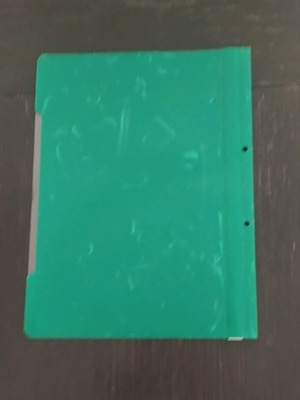 Folder like new, one piece