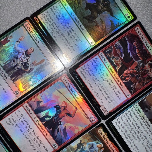 Magic The Gathering Marvel Super Heroes cards new, set of 14