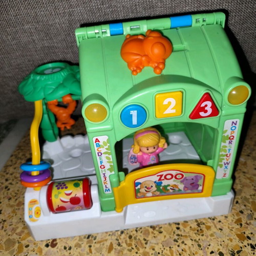 Fisher Price Fun Zoo Learning Toy used