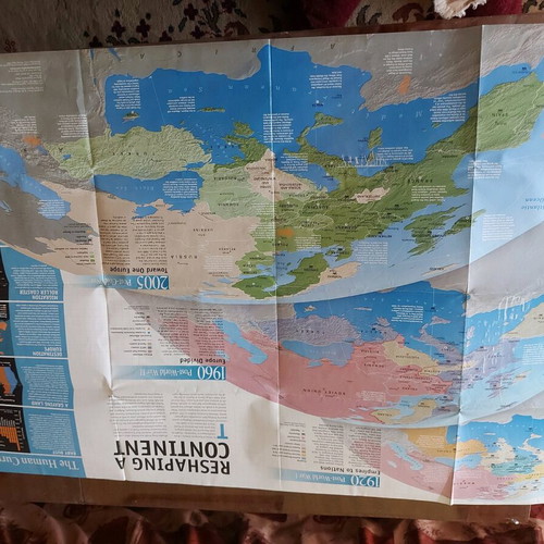 Europe map used from 2005