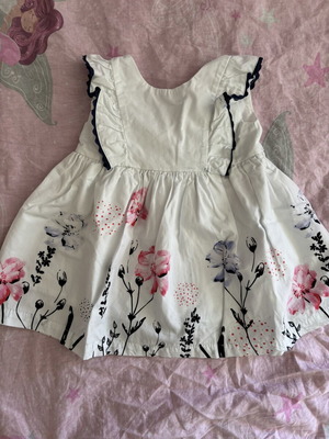 Energino baby floral dress used for 6-9 months old