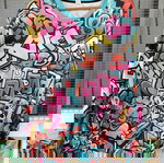  Μπλούζα Μακρυμάνικη "Grafity" Μέγεθος Large.