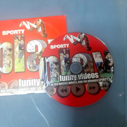Sporty Play DVD like new, funny videos