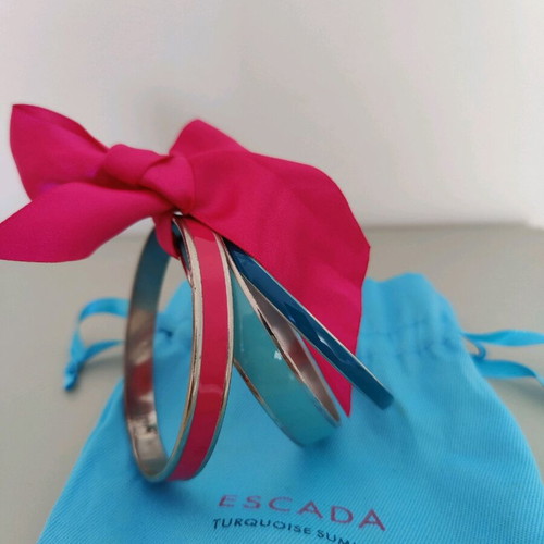 Escada bracelets set of 3 like new