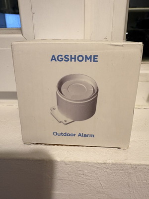 AGSHOME outdoor alarm compatible with AGSHOME system