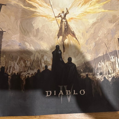 Diablo 4 poster new, limited edition
