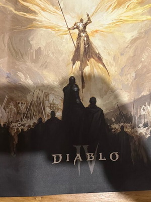 Diablo 4 poster new, limited edition