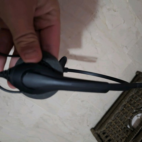 Jabra BIZ 1500 USB Mono headphones with microphone like new