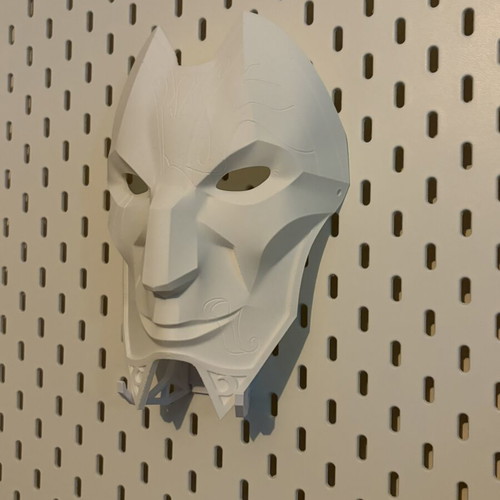 Jhin mask League of Legends wearable