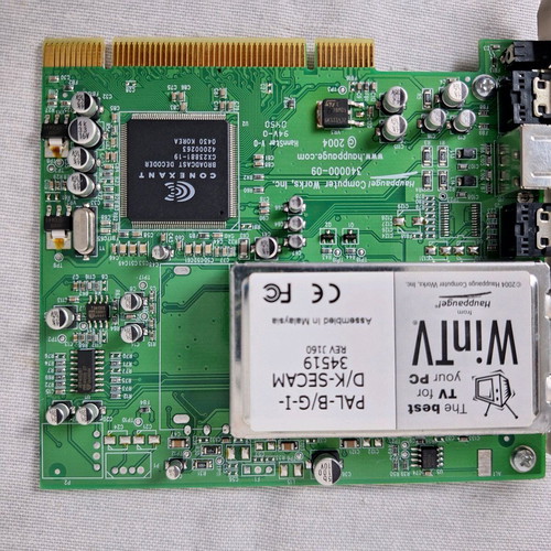 PCI TV card for analog channels SVIDEO IN LINE used