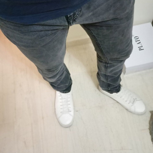 Pull & Bear jeans used, in very good condition, black and grey
