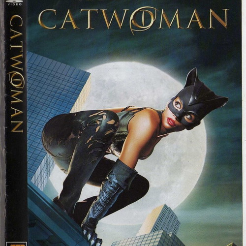 Catwoman DVD used with subtitles, action fantasy crime