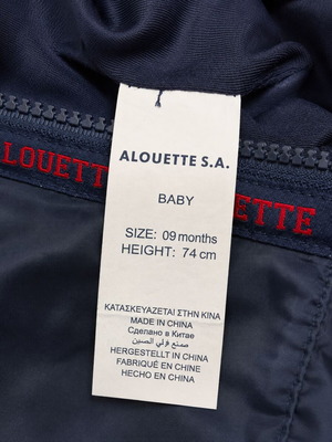 Alouette baby light jacket 9-12 months like new (74 cm)