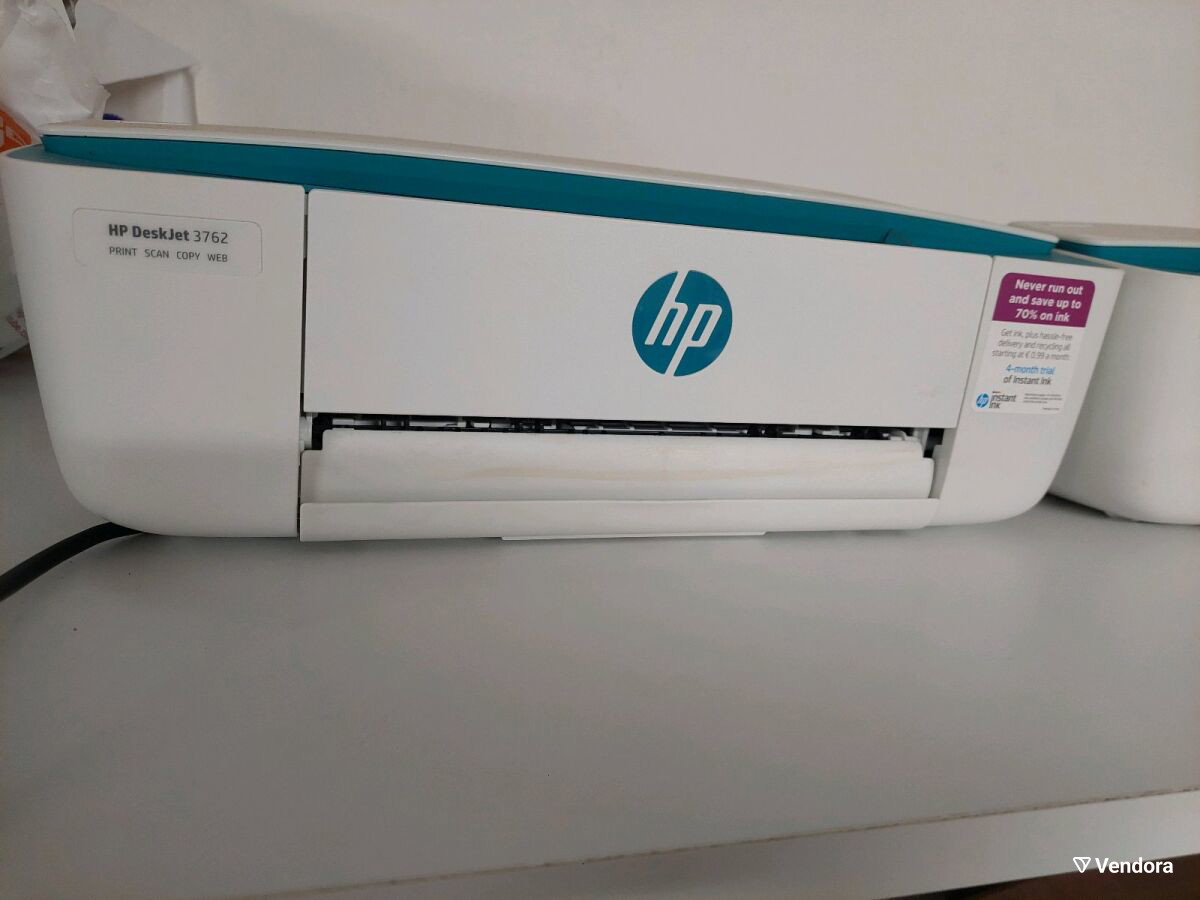 Ασύρματος εκτυπωτής HP DeskJet 3762 σαν… - € 40,00 - Vendora.gr