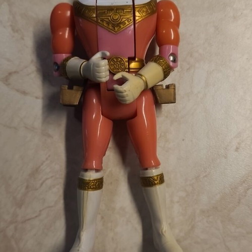 Power Rangers Zeo Pink Fliphead Power Ranger like new