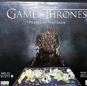 Game of Thrones Puzzle of Westeros Jigsaw 1400+ Pieces 4D Cityscape