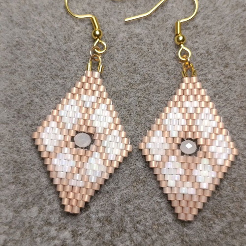 Miyuki handmade earrings new