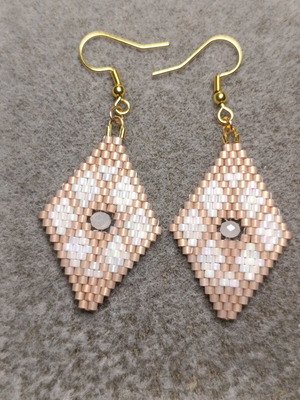 Miyuki handmade earrings new