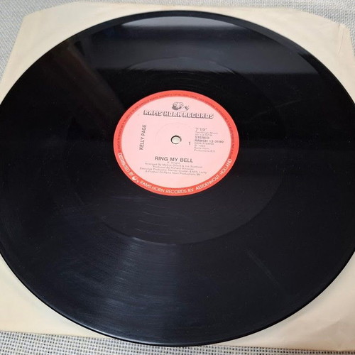 Kelly Page Ring My Bell 12' single μεταχειρισμένο, ηλεκτρονική