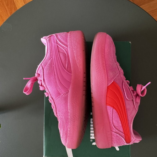 Puma Palermo sneakers like new, size 38, red and pink