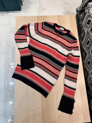 Per Una striped knitted sweater used, multicolor, size M/L