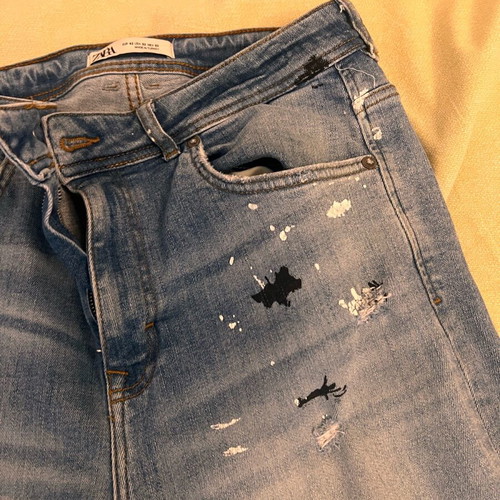 Zara men's pants like new, size L, blue