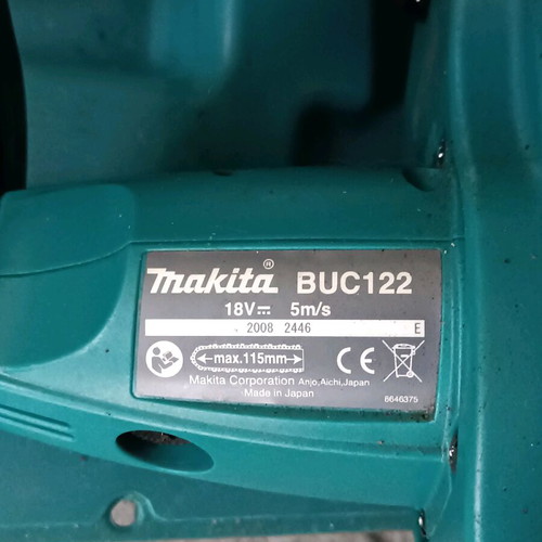 Makita battery chainsaw