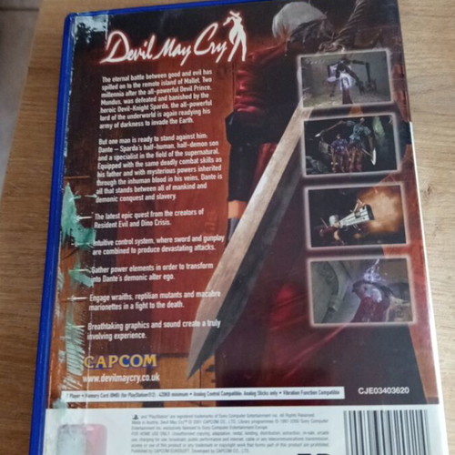 Devil May Cry PlayStation 2 game used, action