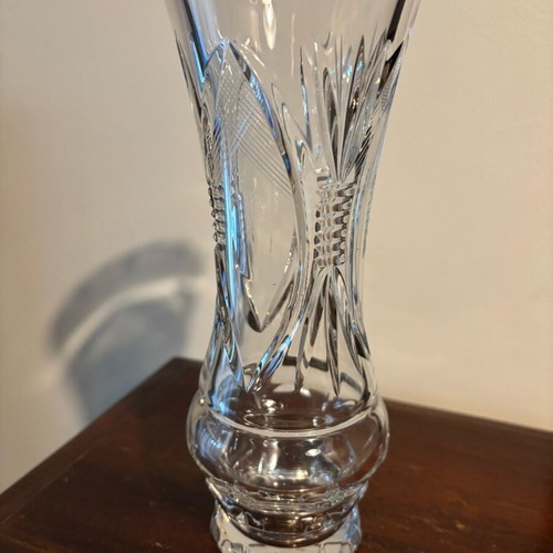 Crystal vase like new