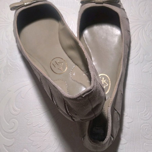 Ash beige ballerina shoes like new, size 40