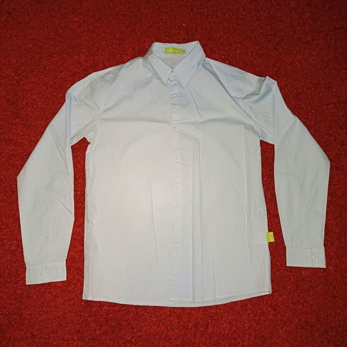 Sam 0-13 Boys' Shirt 14 Years 164 cm Slim Fit Blue Like New