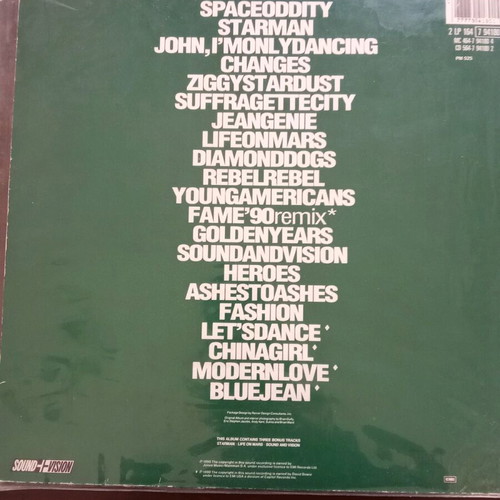 David Bowie Changesbowie 2 LP used