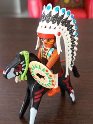 Playmobil Ινδιάνος μεταχειρισμένος, western