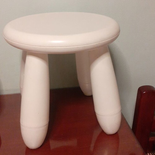 Ikea plastic stools, set of 2