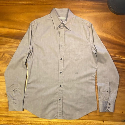 Tru Trussardi Men's Shirt Large like new, grey
