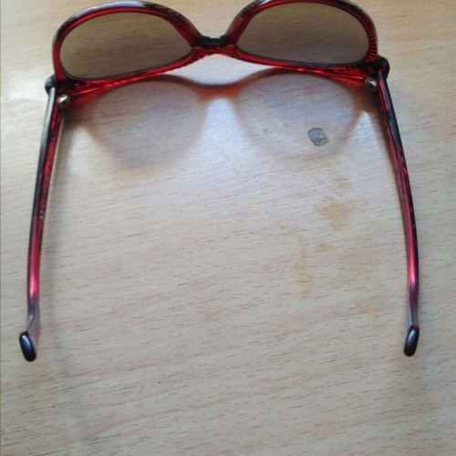 Versace women's sunglasses like new, dark burgundy frame