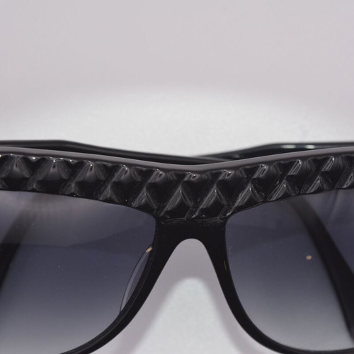 Genny Vintage 80s Sunglasses New Handmade In Italy Black