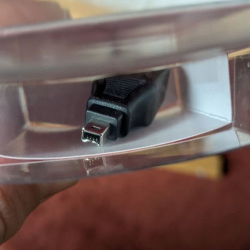 Firewire 6pin female to 4pin male adaptor new