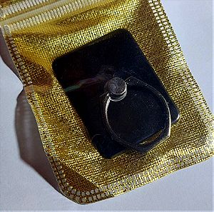 Phone ring, δαχτυλίδι κινητού σε ασημένια απόχρωση