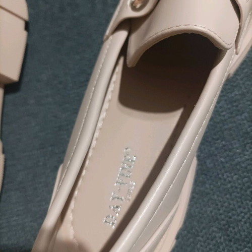Beige moccasins new size 37