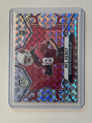 2024 Panini Mosaic Rookie NFL Debut Marvin Harrison Jr Arizona Cardinals